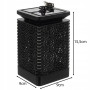 Светодиодный фонарь на солнечных панелях Glamour Garden Solar Lamp Black